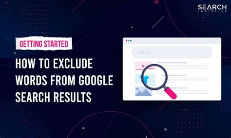 how to exclude words from google search|Refine Google searches .